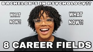 8 JOBS YOU CAN GET WITH A BACHELORS IN PSYCHOLOGY  SHOCKING [upl. by Absa122]