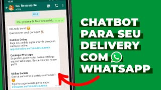 Como Automatizar seu Delivery por WhatsApp [upl. by Ern]