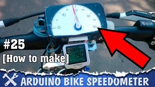 DIY bike speedometer Arduino [upl. by Noskcire139]