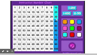 Interactive Hundreds Chart  Math Playground [upl. by Haze]