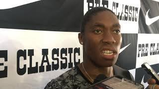 Caster Semenya On Critics quotIts Their Own Problemquot [upl. by Coplin282]