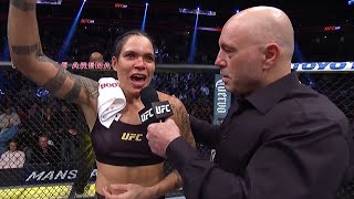 UFC 269 Amanda Nunes Octagon Interview [upl. by Airot823]