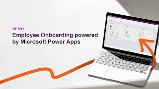 Microsoft Power Apps Employee Onboarding Demo [upl. by Margarete537]