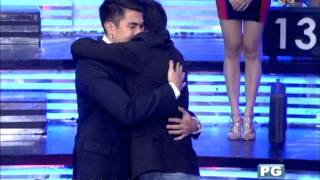 Edu surprises Luis on Deal or No Deal [upl. by Nosnibor]