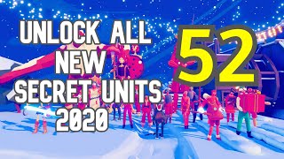 TABS  HOW TO UNLOCK ALL SECRET UNITS  NEW 52 SECRET UNITS for 2020  TABS STRATEGYMOON  TABS [upl. by Erhart505]