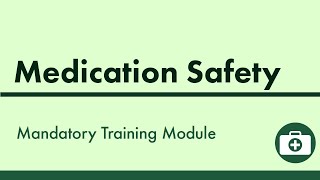 Medication Safety  Ausmed Courses [upl. by Herwin834]