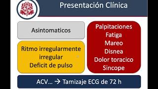 Fibrilación Auricular  Introducción y Diagnostico [upl. by Lowney]