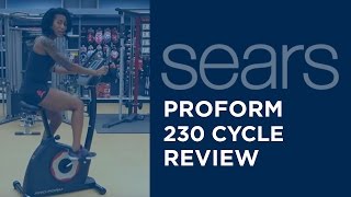 Proform 230 Upright Cycle Review [upl. by Ahsienak]