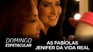 Fabíola Reipert e Fabíola Rabo de Arraia recebem missão de encontrar a Jenifer da vida real [upl. by Valenka]