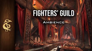 Fighters Guild  Orcs Warriors Smith Training Ambience  1 Hour [upl. by Aynotal]