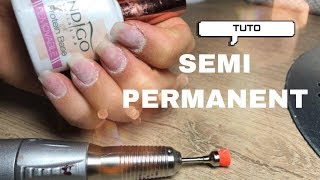 TUTO VERNIS SEMIPERMANENT⎥ Comment faire les repousses [upl. by Martica11]