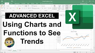 Advanced Excel Using Charts and Functions to See Trends [upl. by Gnoht]