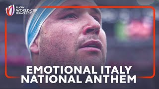 Italys SPECIAL national anthem  Rugby World Cup 2023 [upl. by Angelique]