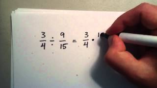 How to Divide Fractions [upl. by Christianity]