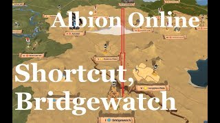 Albion Online  Caerleon to Bridgewatch fast almost safely [upl. by Dagley]