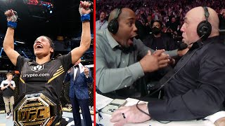 UFC 269 Commentator Booth Reactions [upl. by Portingale]