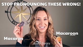 How to Pronounce Macaron [upl. by Esirahs684]