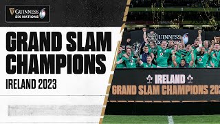 IRELAND TROPHY LIFT 🏆  2023 Guinness Six Nations [upl. by Michaele]