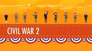 The Civil War Part 2 Crash Course US History 21 [upl. by Anirbas]