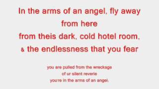 Sarah McLaughlin  In The Arms Of An Angel Lyrics [upl. by Tenaej205]