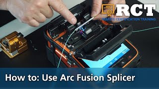 How to Use Arc Fusion Splicer [upl. by Assennej]