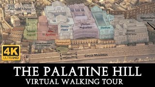 Palatine Hill Walking Tour in 4K [upl. by Eneri]