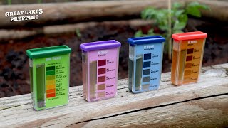 Garden Soil Testing w Rapid Test Kit  Instructions and Demo PH Nitrogen Phosphorous Potassium [upl. by Safko]