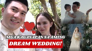 MGA KAGANAPAN SA AMING DREAM WEDDING  Luis Manzano [upl. by Danit]