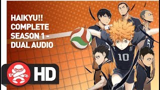 Haikyu Complete Season 1  Official Trailer [upl. by Zerelda]