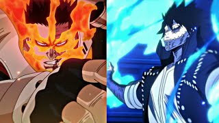 Endeavour Vs Dabi DUB  Car Chase Scene  My Hero Academia Heroes Rising [upl. by Ehctav771]