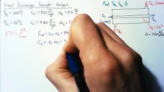 Heat Exchanger Example  Analysis [upl. by Holly-Anne438]