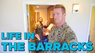 Barracks Life  Military Barracks Room Tour  Life in the Barracks [upl. by Eveivaneg]