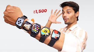 I Tested Top 05 Smartwatch Under ₹1500  Smartwatch Reality🤒 [upl. by Russia]