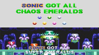 Sonic 3 amp Knuckles All 14 Special Stages 2 HD [upl. by Enelrak]