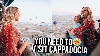 This is why you NEED to visit Cappadocia  Hot Air Balloon amp Underground City [upl. by Livingston262]