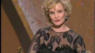 Jessica Lange Wins Best Actress 1995 Oscars [upl. by Ardnuasac]