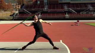 HOW TO THROW JAVELIN  3 Step Gap Throw [upl. by Caniff]