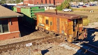 Trains With Cabooses Cabooses On Steam Trains Freight Trains And Tourists Trains RARE Cabooses [upl. by Emirak715]