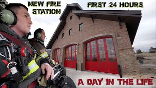 First 24 Hours in a New Fire Station  A Day in the Life [upl. by Christianna]