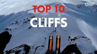 FREERIDE WORLD TOUR  TOP 10 CLIFFS ALL TIME [upl. by Hahsi]