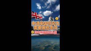 2025年2月申请英国研究生需要满足哪些条件 [upl. by Sigismond845]