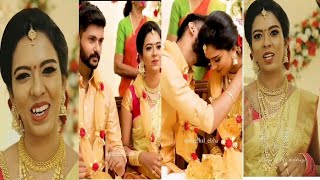 തുടക്കം മാഗല്യം തന്തുനാനേന sheethal elzha wedding videos [upl. by Bartholemy]