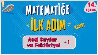 Asal Sayılar ve Faktöriyel 1  MATEMATİĞE İLK ADIM KAMPI  14Aşama  ilkadım  Rehber Matematik [upl. by Etyak28]