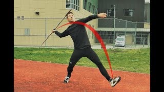 The Javelin Throw  5 Easy Steps [upl. by Yerggoeg]