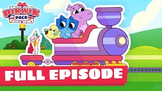 Pikwik Pack Full Episode 🎁✨ Season 1 Kip in the Caboose [upl. by Kosaka]