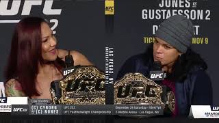 Amanda Nunes vs Cris Cyborg  UFC fight highlights [upl. by Doerrer796]