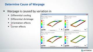 Autodesk Moldflow Warpage Prediction [upl. by Nels781]