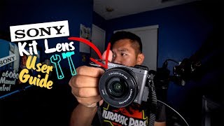 How to use Sony a6000 Kit Lens  Sony 1650mm [upl. by Atineg]