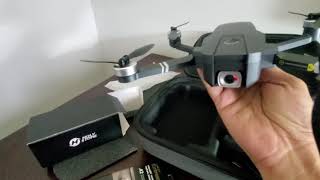 Holystone HS720 Drone unboxing and test flight [upl. by Nilson759]