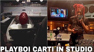 Playboi Carti In Studio [upl. by Hesoj]